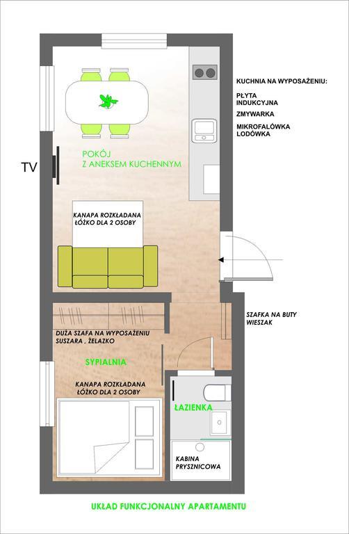 Apartament Kowary Lägenhet Rum bild